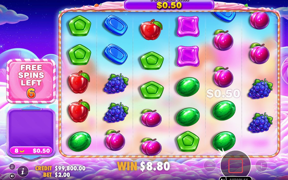 Multiplier bombs land during the Free Spins round
