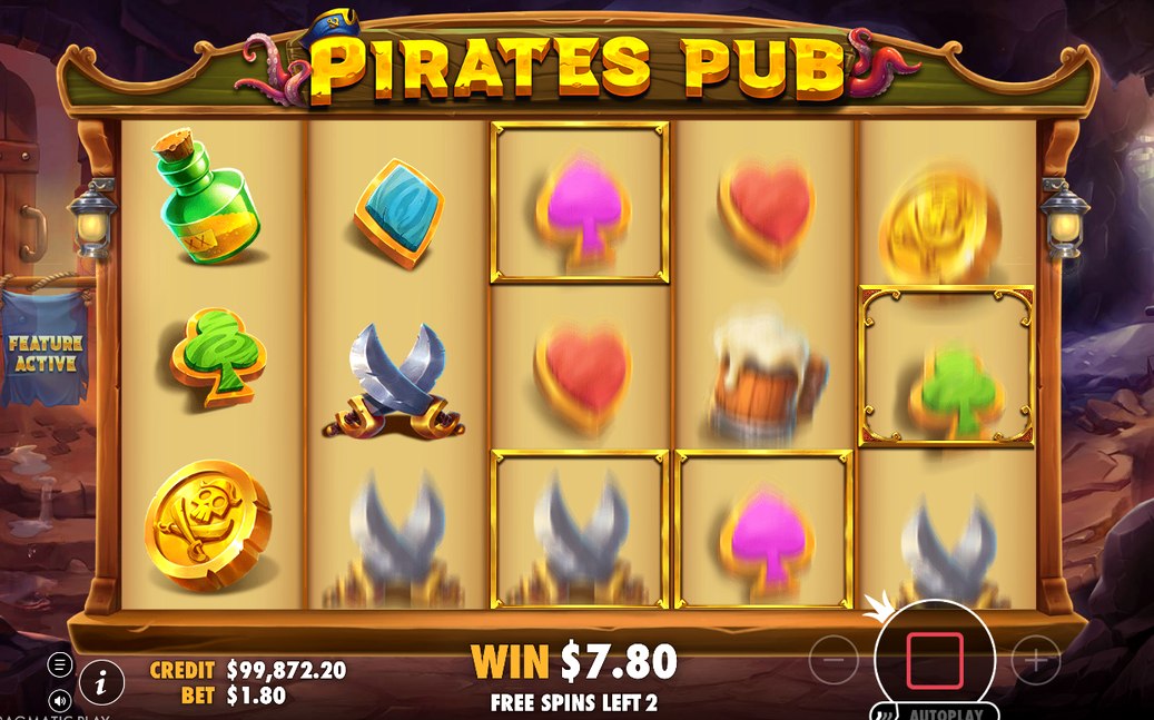 Free Spins, WILD cells marked by a gold border